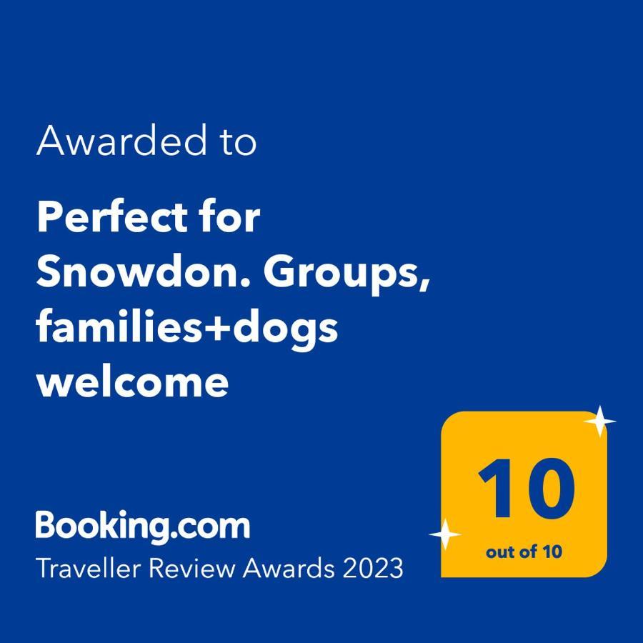 Perfect For Snowdon. Groups, Families+Dogs Welcome Llanberis Exterior foto